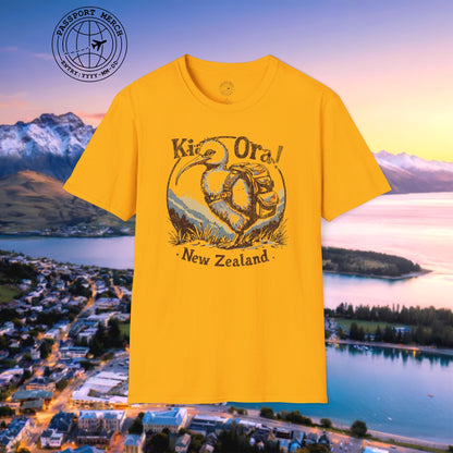 Kia Ora Kiwi, New Zealand T-Shirt