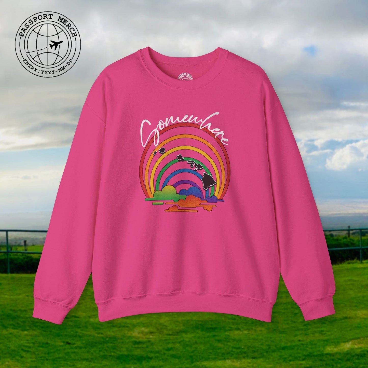 Somewhere Over the Rainbow Hawaii Crewneck