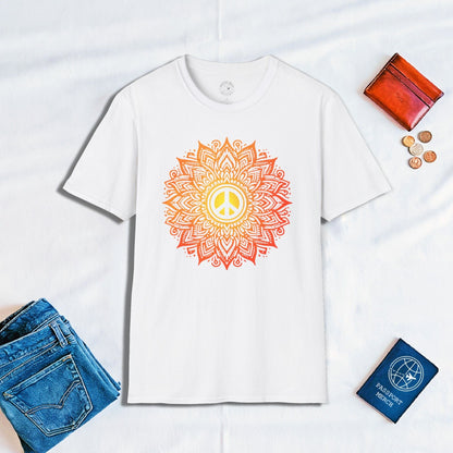 Peace Mandala India T-Shirt