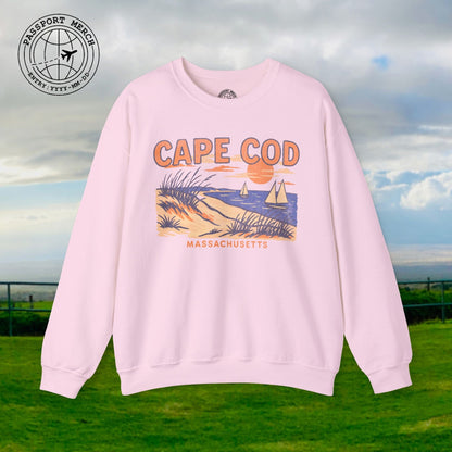 Cape Cod, Massachusetts - 80's Vintage Crewneck