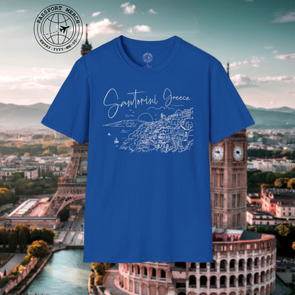 Santorini Dreaming Greece T-Shirt