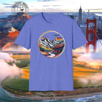 Modern Alpine Wanderlust, Colorado T-Shirt