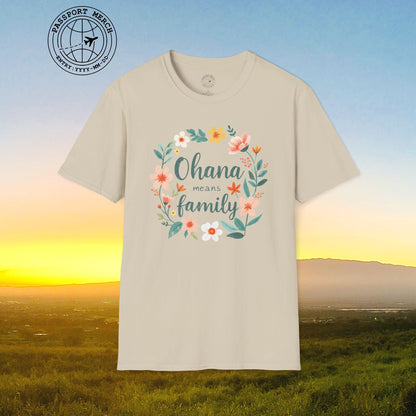 Ohana Means Family, Hawaii T-Shirt