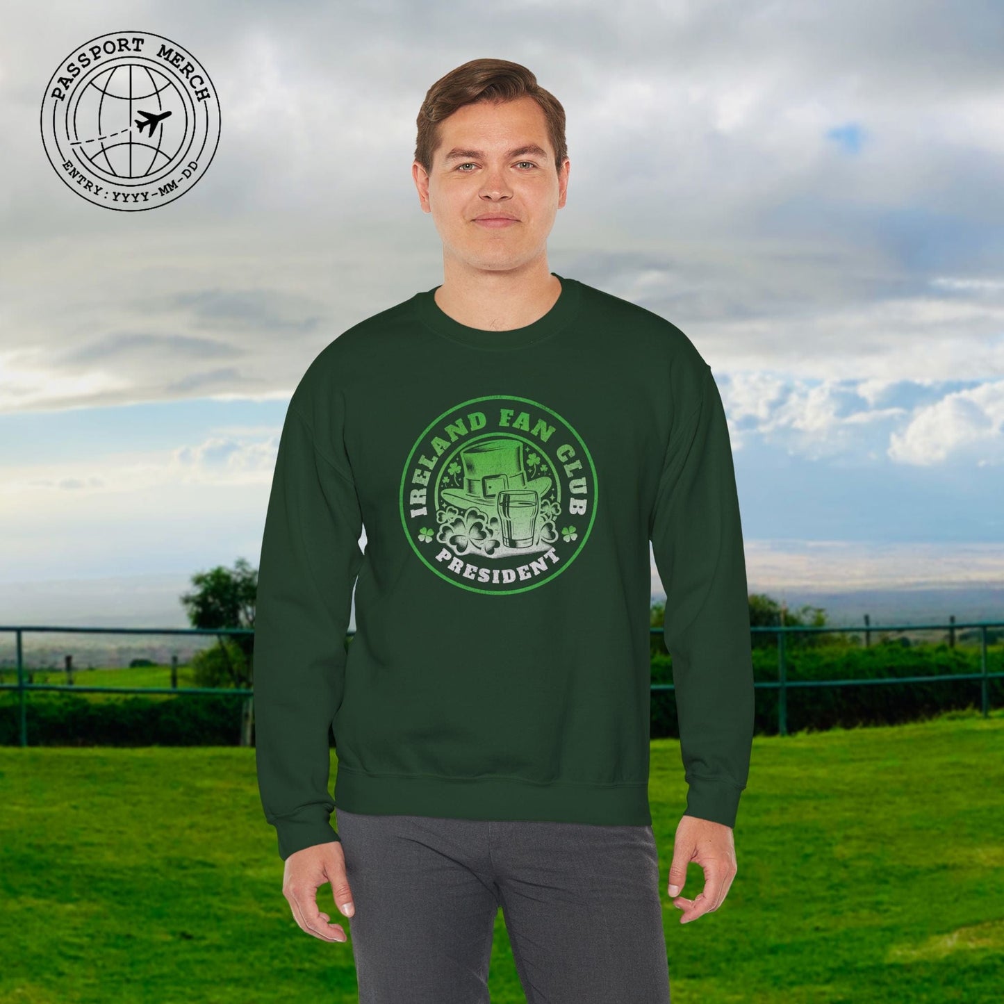 Ireland Fan Club President Crewneck