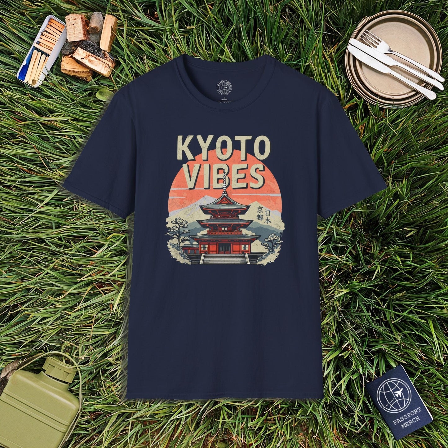 Vintage Kyoto Vibes, Japan T-Shirt