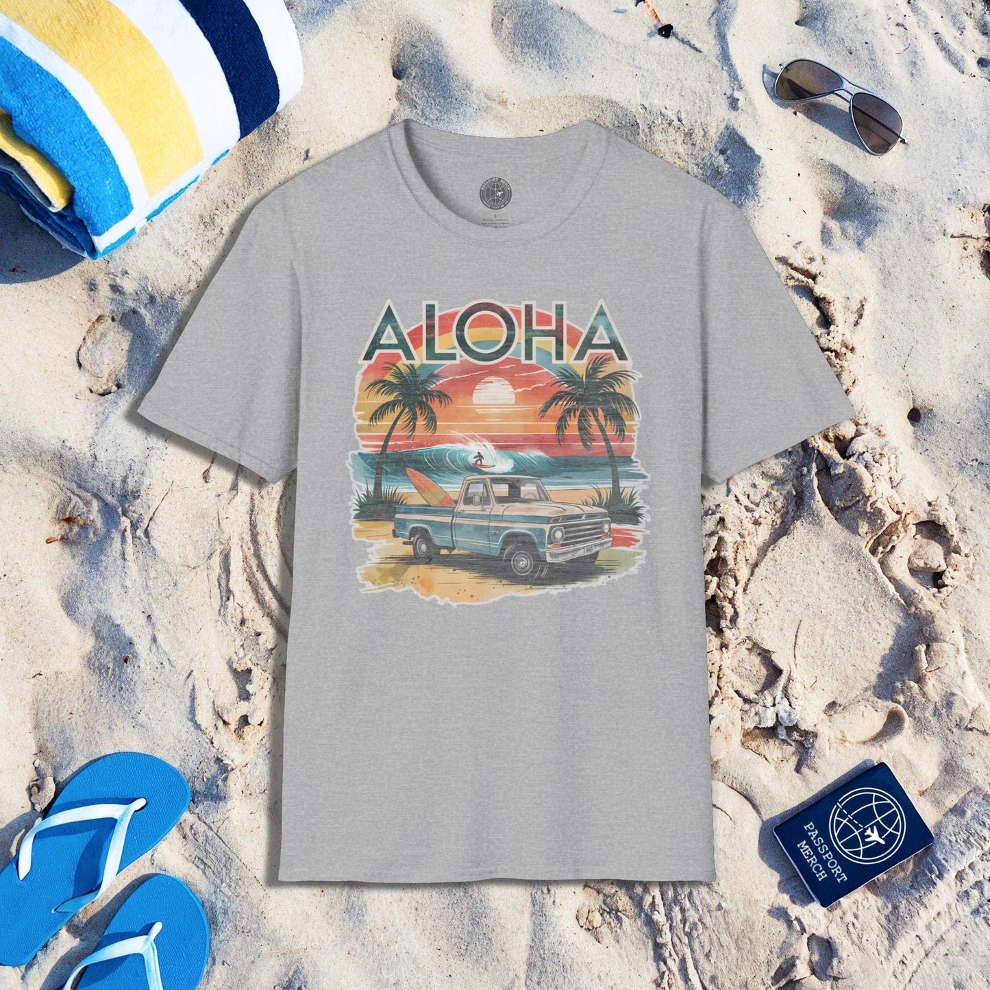 Classic Truck Hawaii Aloha T-Shirt