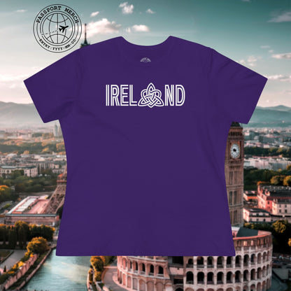 Ireland Celtic Trinity Love Knot, Womens Fit T-Shirt