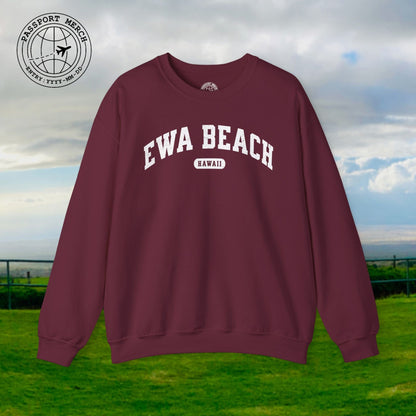 Classic Athletic, Ewa Beach, Hawaii (Fan Service) Crewneck