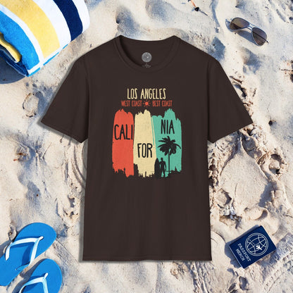 Los Angeles, West Coast Best Coast California T-Shirt