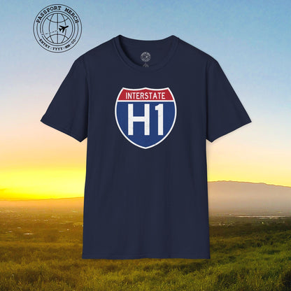 Signs of Wanderlust, Interstate H1, Hawaii T-Shirt