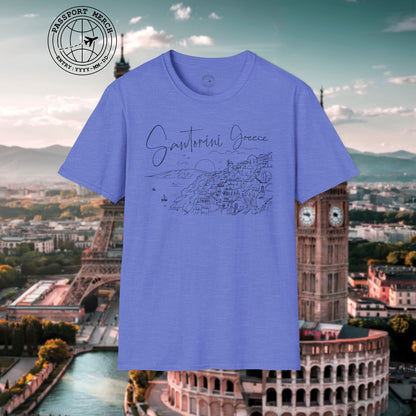 Santorini Dreaming Greece T-Shirt