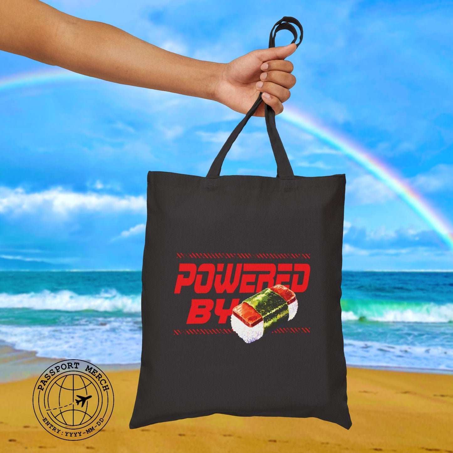 Powered By Musubi, Hawaii Tote Bag