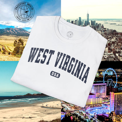 Classic Athletic, West Virginia (50 States Edition) T-Shirt