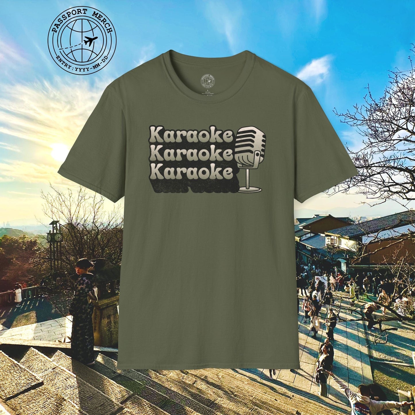Retro Karaoke Karaoke Karaoke, Japan T-Shirt