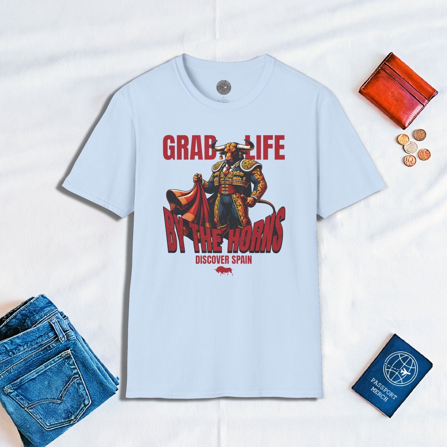 Grab Life By The Horns, Discover Spain T-Shirt