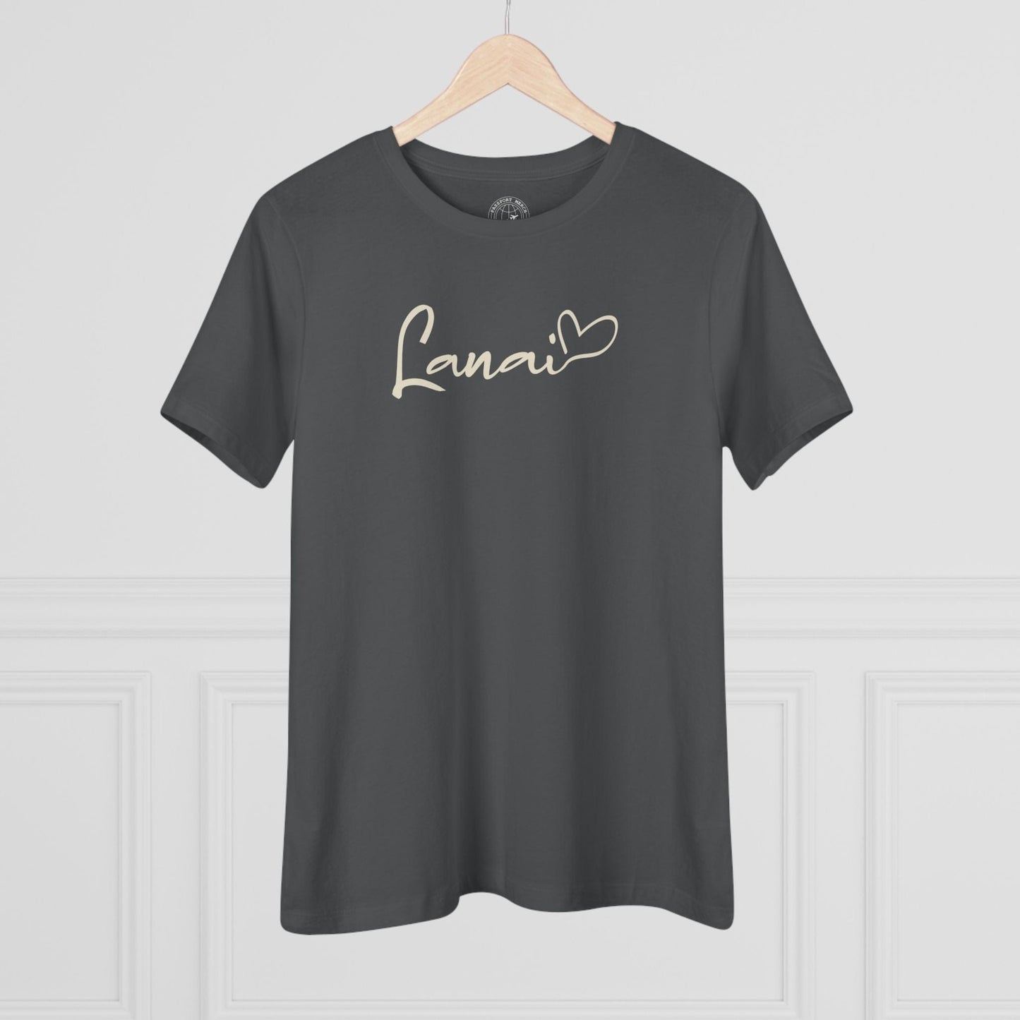 Heart Signature (Islands Edition), Lanai, Hawaii, Womens Fit T-Shirt