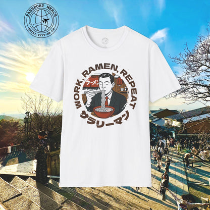 Salaryman - Work, Ramen, Repeat, Japan T-Shirt