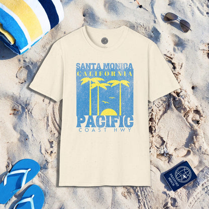 Santa Monica California PCH T-Shirt