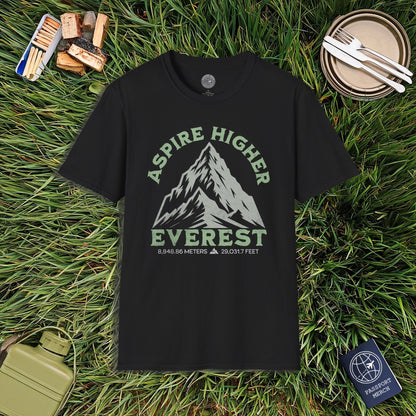 Aspire Higher, Everest Nepal-Tibet T-Shirt