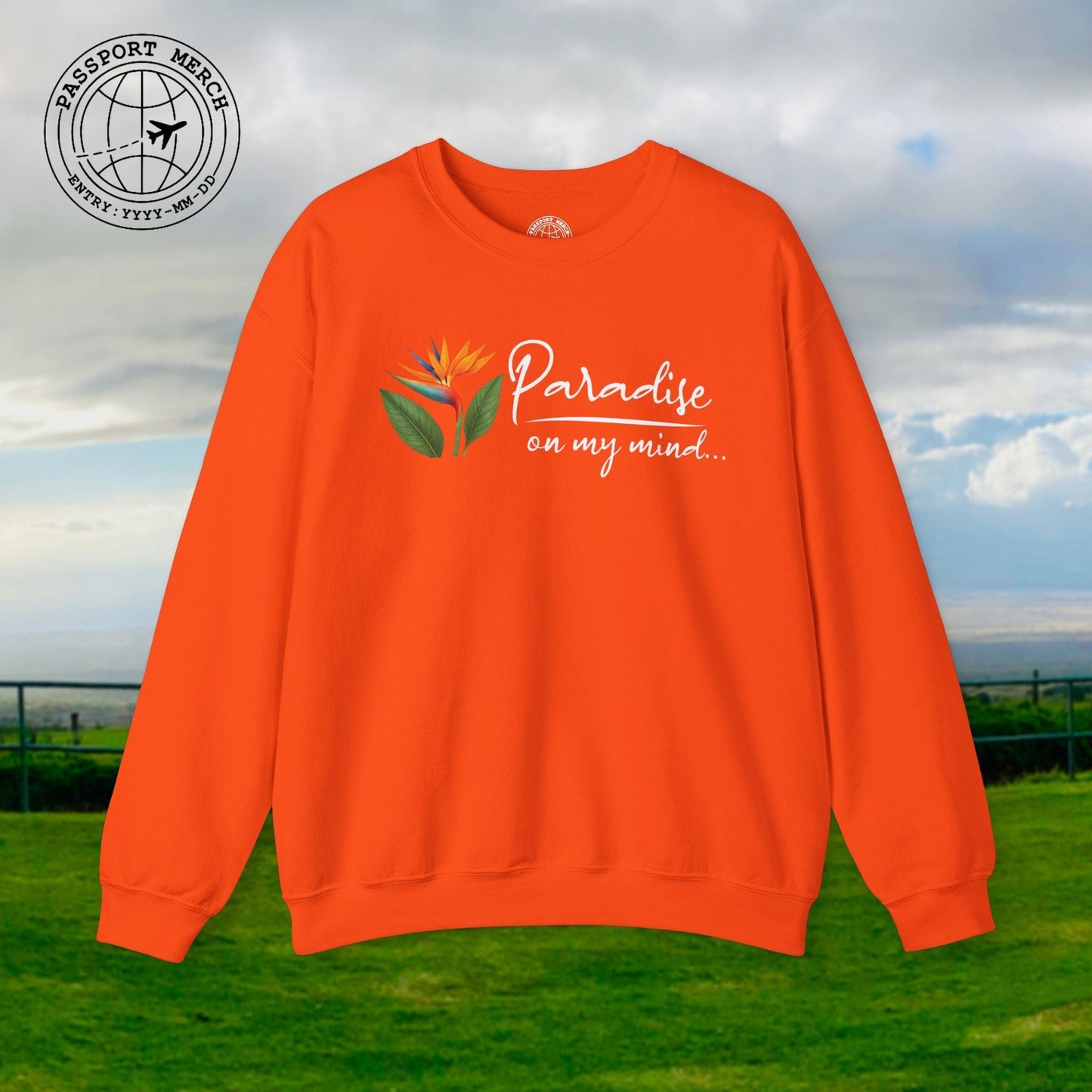 Paradise on My Mind, Hawaii Crewneck