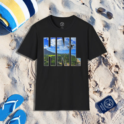 Airport Window ✈️ Honolulu Oahu Hawaii HNL T-Shirt