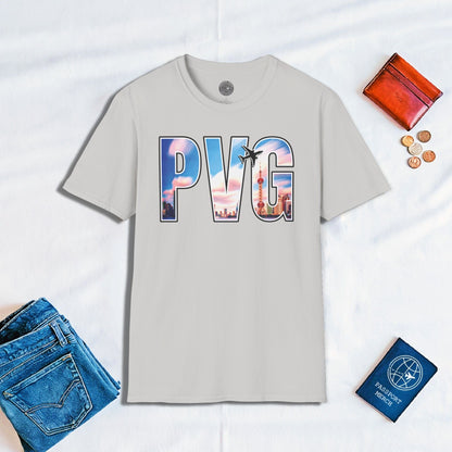 Airport Window ✈️ Shanghai China PVG T-Shirt