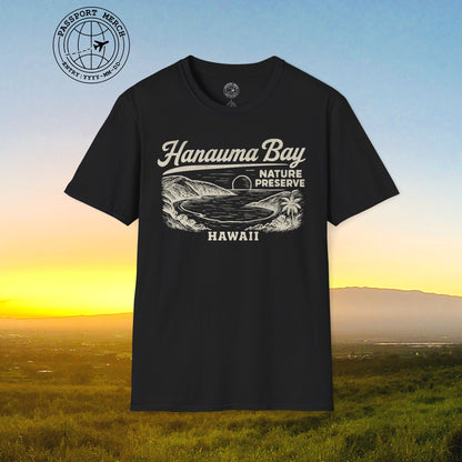 Hanauma Bay Vintage Monochrome, Hawaii T-Shirt