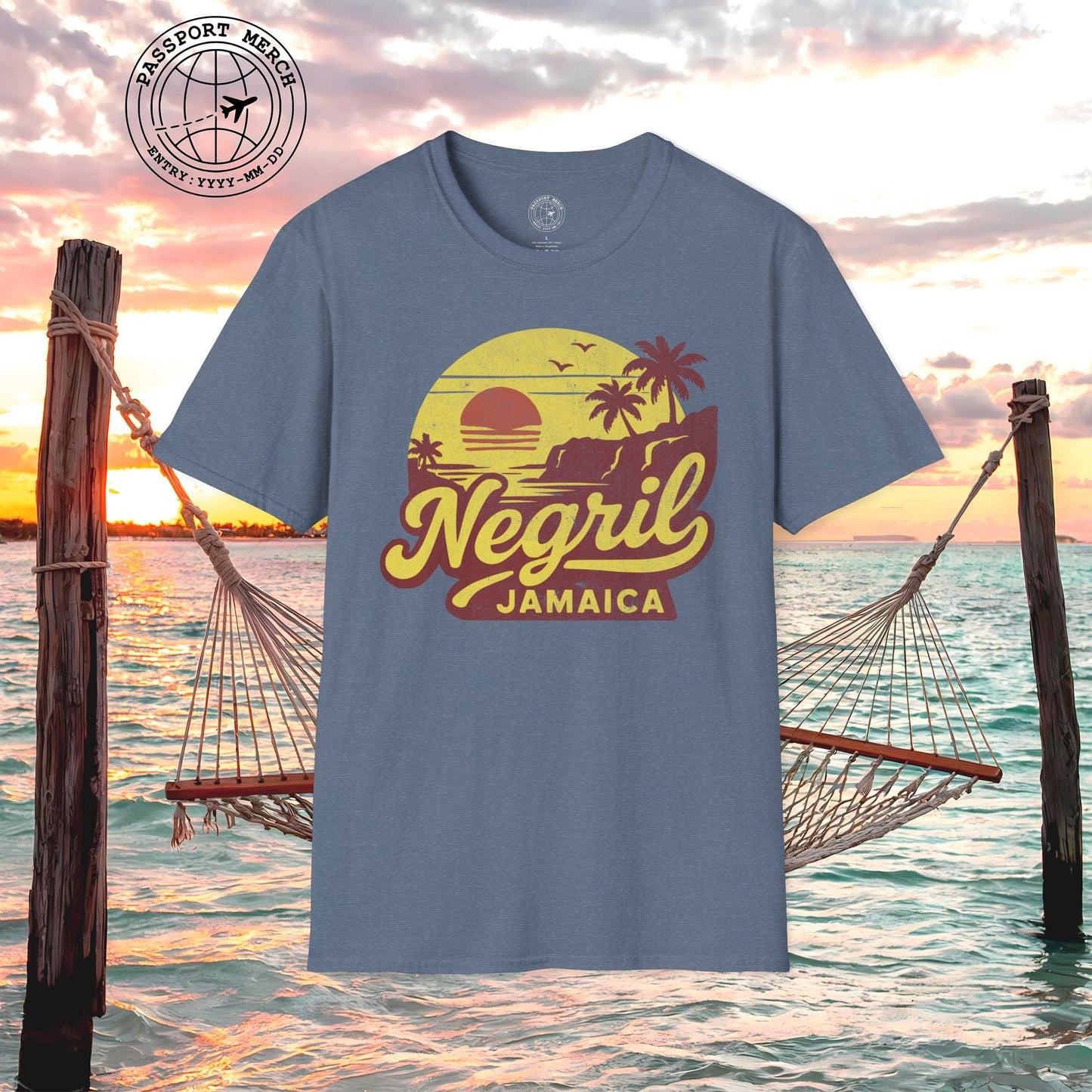 Negril, Jamaica - 80's Vintage T-Shirt