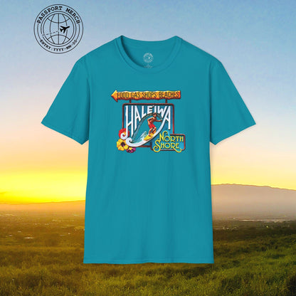 Signs of Wanderlust, Hale'iwa (North) Oahu, Hawaii T-Shirt