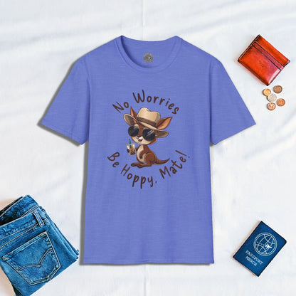 No Worries, Be Hoppy, Mate! Australia T-Shirt