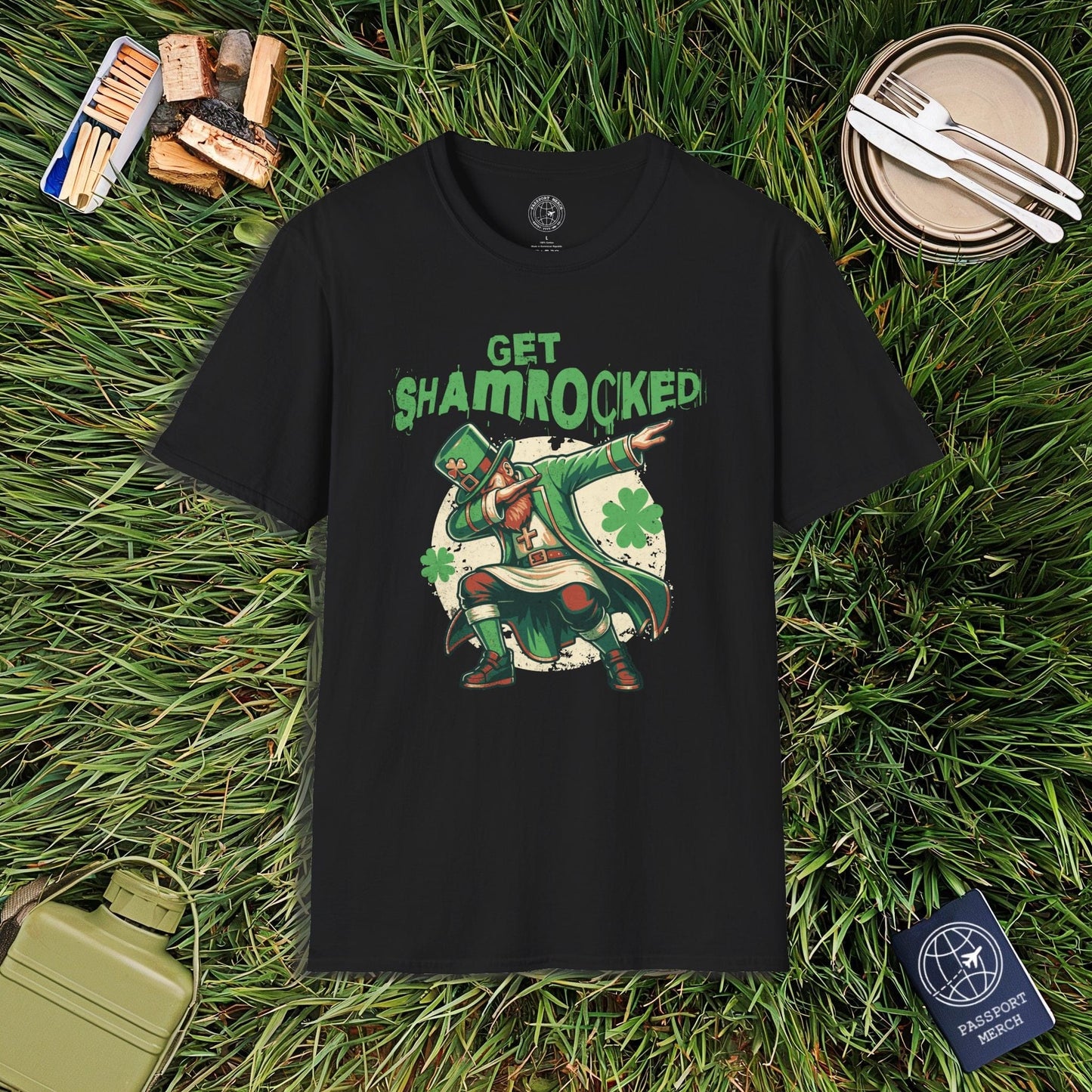 Get Shamrocked, Ireland T-Shirt