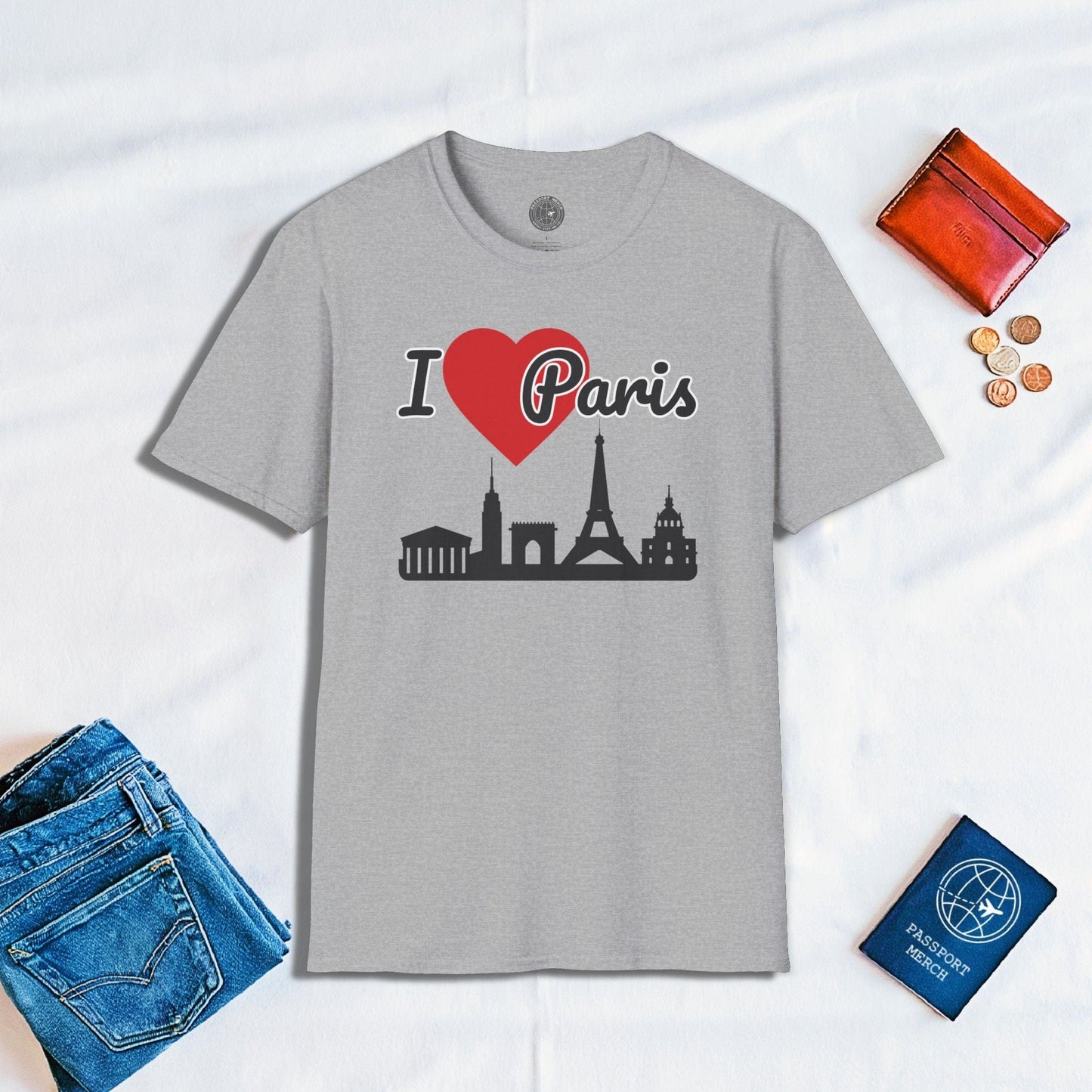 I Heart Paris France T-Shirt