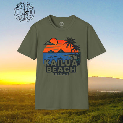 Kailua Beach, Hawaii - 80's Vintage T-Shirt