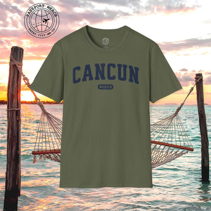 Classic Athletic (Bucket List Edition), Cancun, Mexico T-Shirt