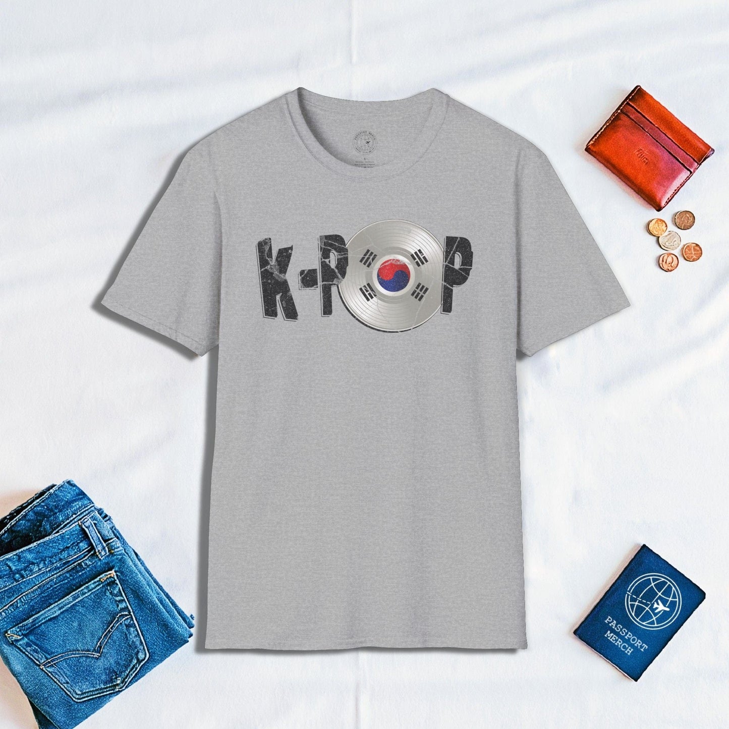 K-POP Vinyl, Korea T-Shirt