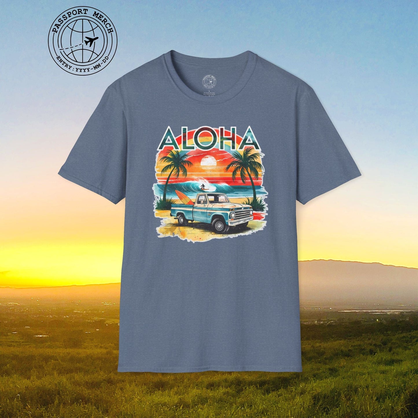 Retro Truck Hawaii Aloha T-Shirt