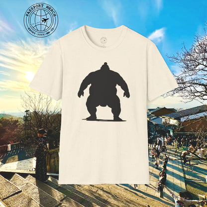 Minimalist Sumo Silhouette, Japan T-Shirt