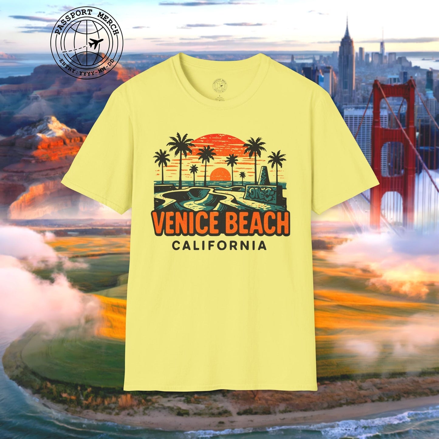 Venice Beach, California - 80's Vintage T-Shirt