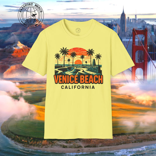 Venice Beach, California - 80's Vintage T-Shirt