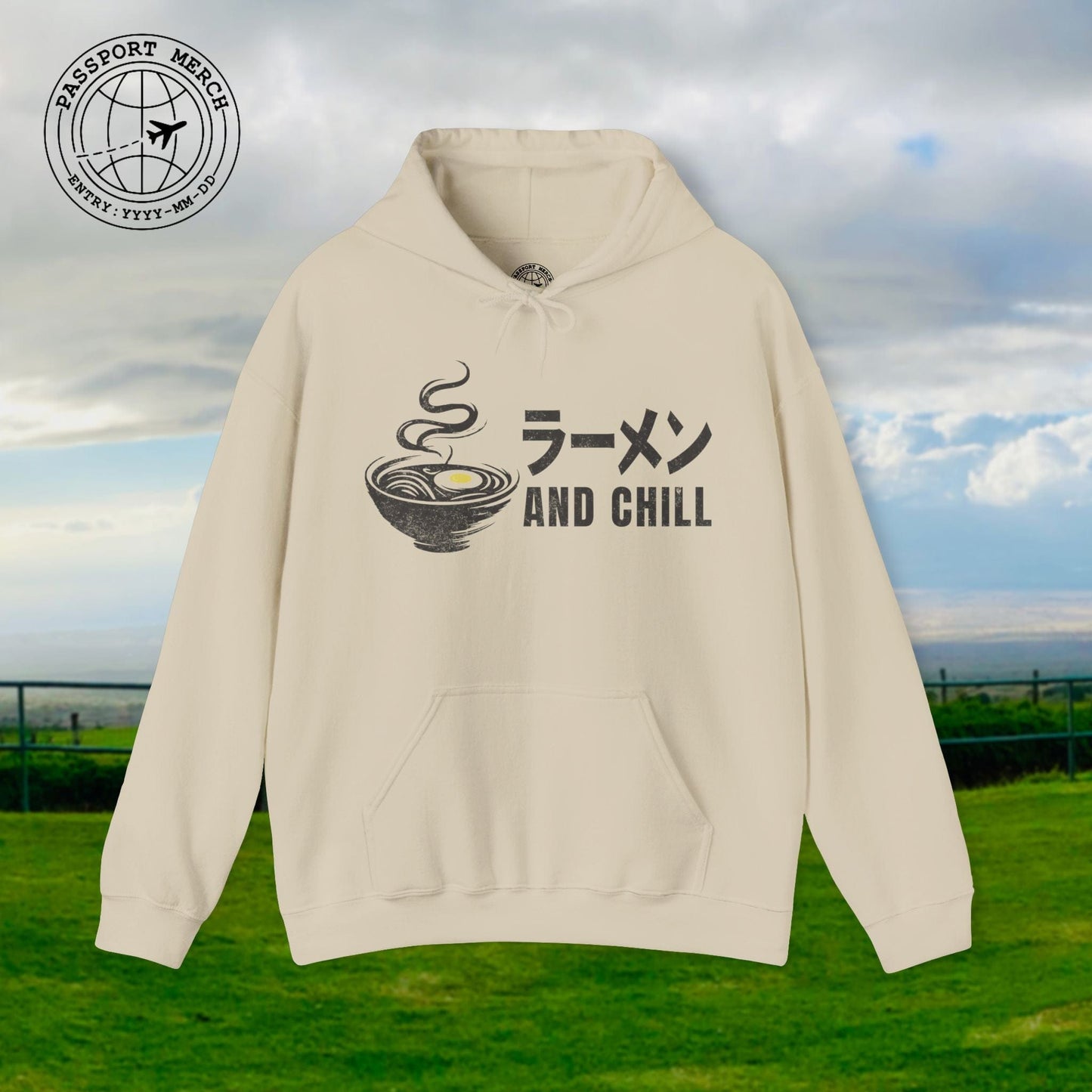 Ramen and Chill, Japan Hoodie