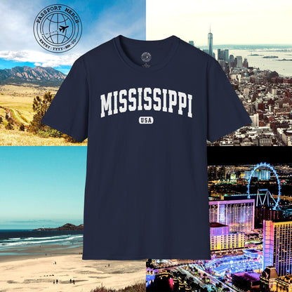 Classic Athletic, Mississippi (50 States Edition) T-Shirt