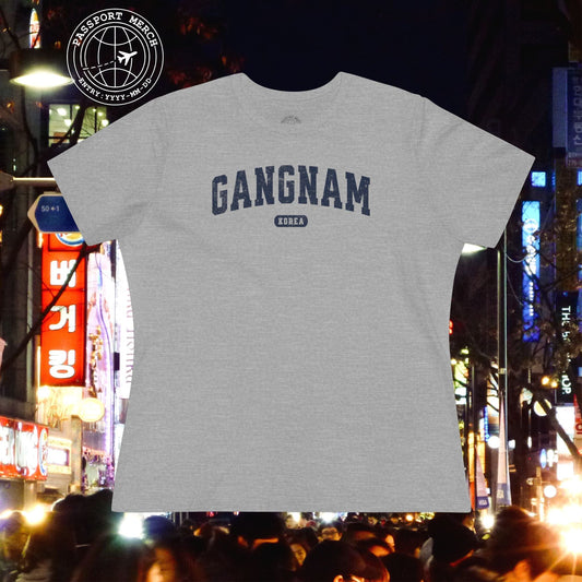 Classic Athletic (Bucket List Edition), Gangnam, Korea, Womens Fit T-Shirt