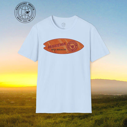 Makena Big Beach Maui Skim Board Hawaii T-Shirt