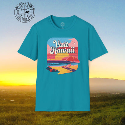 Retro Visit Hawaii T-Shirt