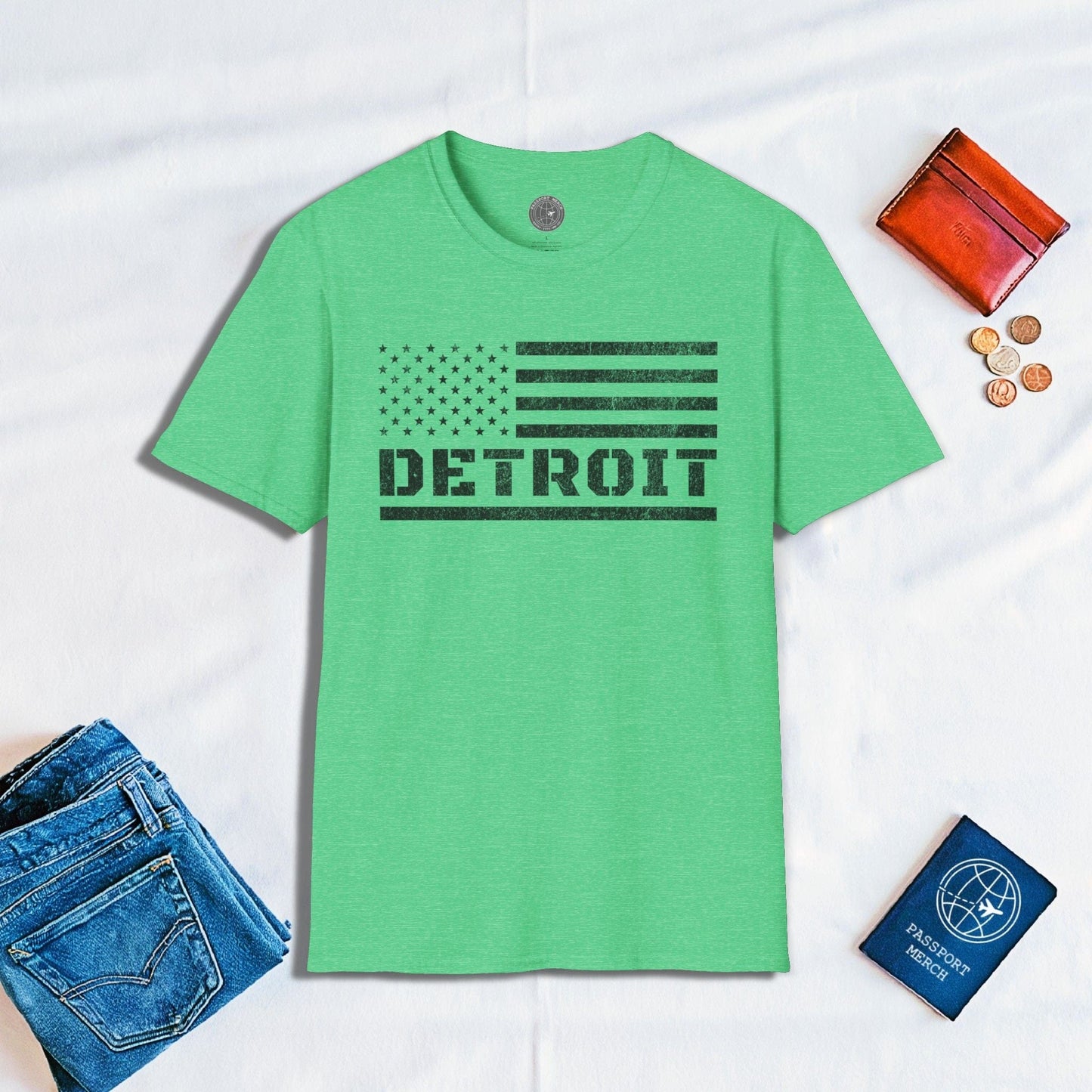 Detroit Stars & Stripes, Michigan T-Shirt