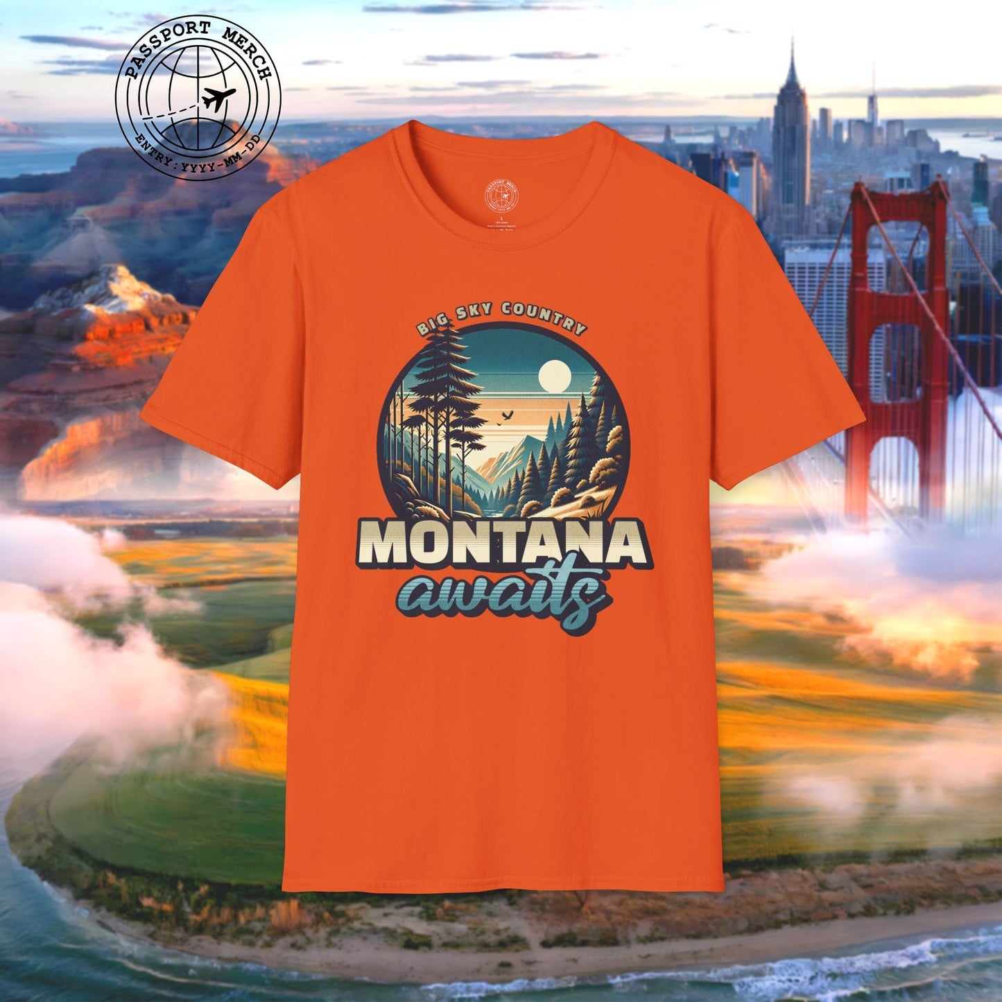 Big Sky Country Montana T-Shirt
