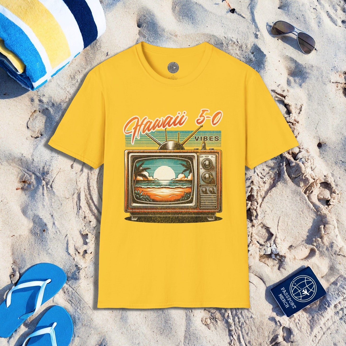 Vintage Hawaii 5-0 Vibes T-Shirt