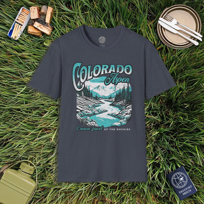 Aspen Crown Jewel of the Rockies Colorado T-Shirt