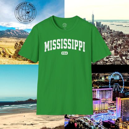 Classic Athletic, Mississippi (50 States Edition) T-Shirt