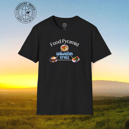 Food Pyramid Hawaiian Style T-Shirt